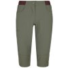 Kilpi MEEDIN-W khaki dámske outdoorové 3/4 nohavice - 34