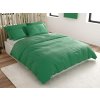 Textilomanie Hotelové obliečky z mikrovlákna JASMINE tmavo zelené - prúžok 2 cm Rozmer obliečky: 70 x 90 cm | 140 x 220 cm