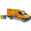 BRUDER 2682 MB Sprinter komunálne smetiarske auto