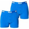 Lonsdale 2 Pack Boxer pánske šortky Blue 3X Large