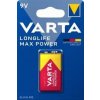 VARTA Longlife Max Power 9V 550mAh 1ks 04722
