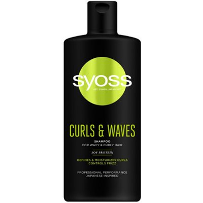 Syoss Curls & Waves Shampoo - Šampón pre kučeravé a vlnité vlasy 440 ml