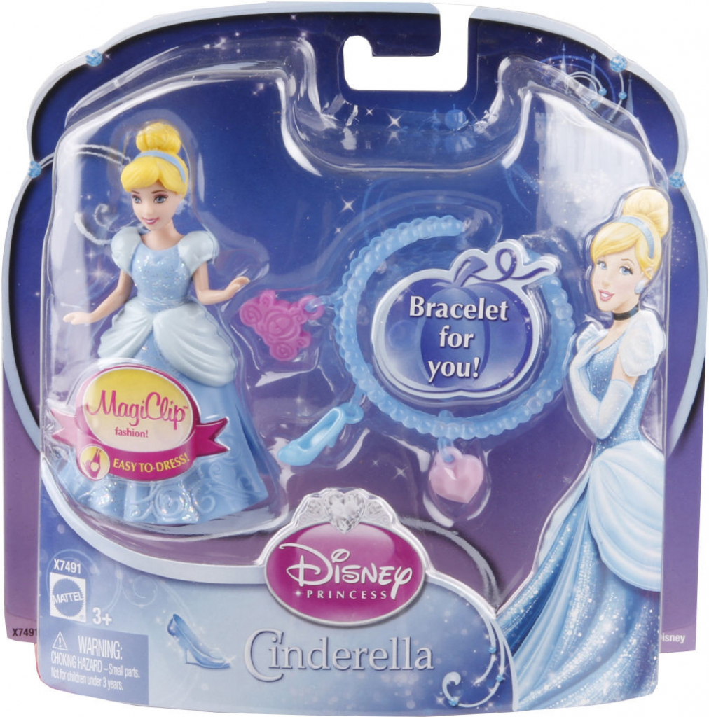 Mattel Disney Princess mini Popelka