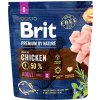 Brit Premium by Nature granuly Adult S kura 1 kg