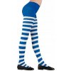 PANČUCHY PRUHOVANÉ, BIELO-MODRÉ, BAL 11-14
