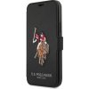 U.S. Polo Assn. Puzdro na telefón z kolekcie US Polo s výšivkou pre iPhone 12 Pro Max, čierne