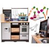 Detská drevená MDF kuchynka s doplnkami LOFT XXL 96cm biela