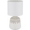 Globo Lighting Rela stolová lampa 1x40 W biela 21733W