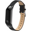 eses Kožený remienok pre Xiaomi Mi Band 3 a Xiaomi Mi Band 4 - Čierny