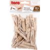 Toro Štipce drevené dekoračné 50 ks