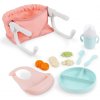 LullaBaby Stolička k stolu pre bábiky s doplnkami