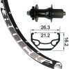 Z.kolo 26x1.9 XLC 6-der crn TA 12 32der Rodi Black Rock DISK crn Niro-paprs(crn)