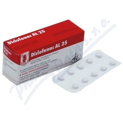 Diclofenac AL 25 tbl.ent.50 x 25 mg