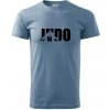 Judo - Nápis - Klasické pánske tričko vyššej gramáže - 2XL ( Denim )