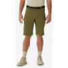 QUECHUA Pánske dlhé turistické šortky MH500 kaki XL-2XL