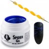 MOLLY UV Gél Spider - blue metalic