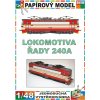 Papierový model - Lokomotíva Rada 240A Laminátka