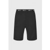 MEN-A Pánske bambusové pyžamové šortky MEN-A Joseph čierna M