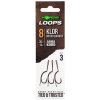 Korda Návazec Loop Rigs Klor vel. 8 30lb 3ks