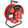 Awtools pČervenálžovací kábel bubon profesionálny 30m 3x1,5 mm 16a / 3680w / ip44