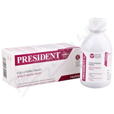 PresiDENT Profi Ústní voda s chlorhex. 0,2% 200 ml