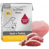 Platinum Natural Menu kačka + morka 185 g
