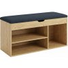 Boximo Tria 80 × 43 × 30 cm hnedý