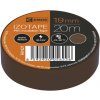 Emos F61927 izolačná páska PVC 19 mm x 20 m hnedá