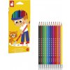 Janod Colorino Detské Pastelky S Gumou 12 Farieb Odolné Od 3 Rokov