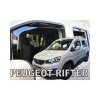 Deflektory PEUGEOT Rifter 4D/5D (+zadné) (od 2018)