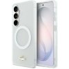 Lacoste PC/TPU Frosted Finish Gold Logo Magnetic Zadní Kryt pro Samsung Galaxy S26 White LCHMS26SUFWAH