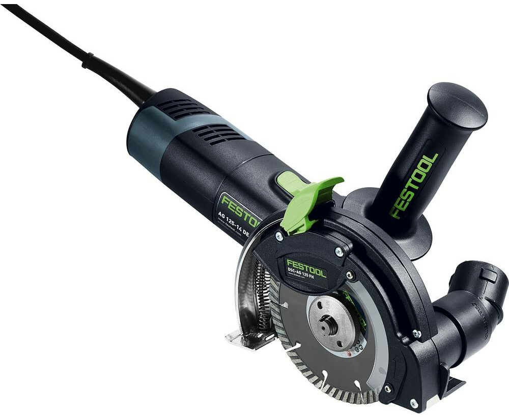 Festool DSC-AG 125 FH-Plus – univerzálna brúska pre presné a efektívne frézovanie a brúsenie.