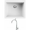 Elleci QUADRA 105 G68 biela titánová + Elleci C01 CADDY chróm