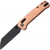 QSP Penguin Glyde 14C28N, black,Handle: G10 with copper foil QS130GL-F2