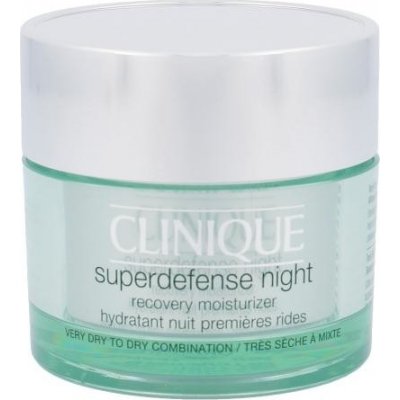 Clinique Superdefense (Night Recovery Moisturizer Very Dry To Dry Combination Skin) 50 ml