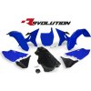 RTECH sada plastov Yamaha - REVOLUTION KIT pre YZ 125/250 02-21, RTECH (modro-čierna, 7 dielov)