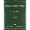 Koncert pre kontrabas a orchester, op.3 noty pro kontrabas a klavír