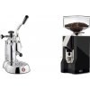 La Pavoni Stradivari Lusso + Eureka Mignon Silenzio 55, CR black