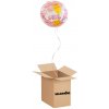 HeliumKing Balónový box - Baby girl kruh 45 cm