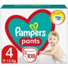 Pampers Pants Mega Box Plienky 9-15kg Maxi 4 (108ks) Pampers
