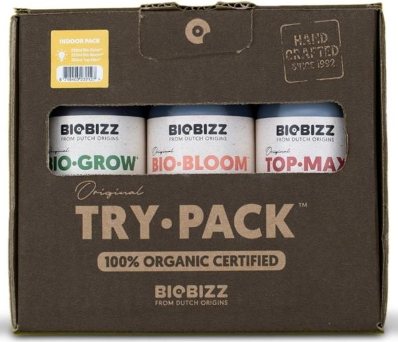 BioBizz Try Pack Indoor 3 x 250 ml