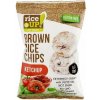 Ryžové chipsy, 60 g, RICE UP, kečup
