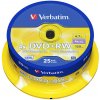 Médiá VERBATIM DVD+RW SERL 4,7 GB, 4x, spindle 25 ks (43489)
