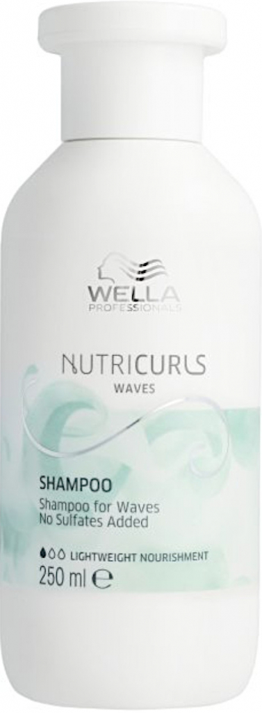 Wella Nutricurls Shampoo for Waves 250 ml