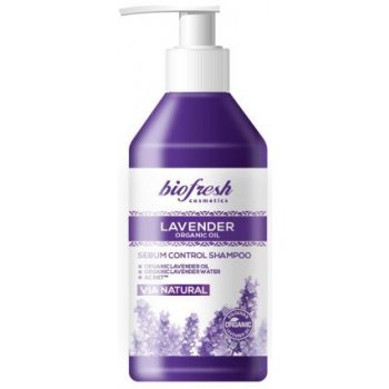 Biofresh šampón proti mastným vlasom s organickým levanduľovým olejom 300 ml
