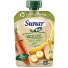 Sunar Bio vrecko Jablko banán mrkev 4m+ 100 g