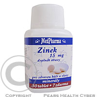 MedPharma Zinok 15 mg 107 tabliet od 2,71 € - Heureka.sk