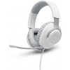 JBL Quantum 100 herné slúchadlá, biela QUANTUM100WHT