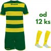 Futbalová sada Givova Rugby pre celé mužstvo, od 12 ks, zelená / žltá počet ks v sade: 25 hráčskych setov