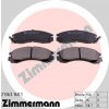 Sada brzdových platničiek kotúčovej brzdy ZIMMERMANN 21363.160.1